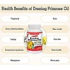 Nutridom Evening Primrose Oil Omega-6 & GLA 500mg 200Softgels
