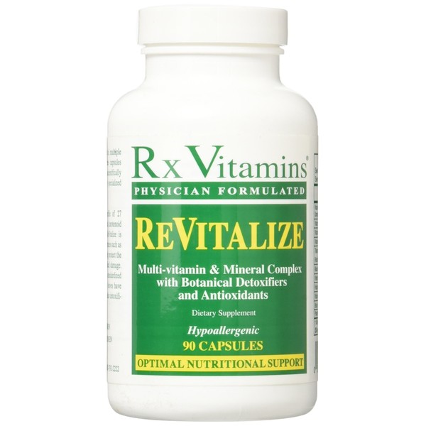 RX Vitamins Revitalize Capsules, 90 Count