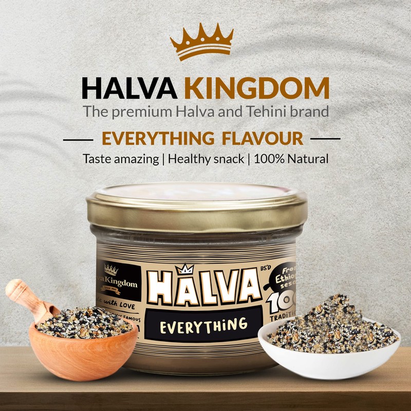 Halva Kingdom Open Sesame Sugar Free Halva Vegan Dessert |