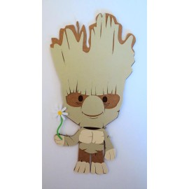 Guardians of The Galaxy Groot Paper Die Cut Scrapbook Embellishment