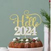 Bejotaa Hello 2024 - Decoración de fiesta de Año Nuevo,