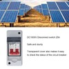 2P Photovoltaic System DC Miniature Circuit Breaker Solar IP65 Waterproof