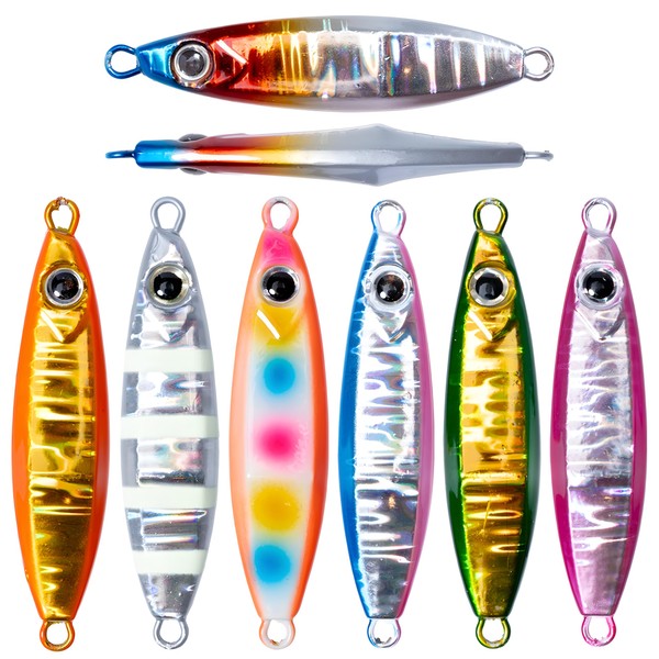 OHF Metal Jig Set, Lure, Slow Jig, 1.4 oz (40