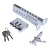Bloqueador Traba Pedal Auto Antirrobo Seguridad + Candado