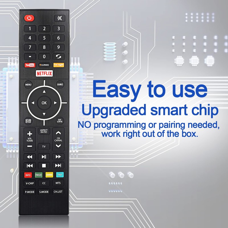 Remote Control for Westinghouse Element TV WE50UB4417 WE55UB4417 WD40FB2530 ELSW3917BF