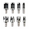 ANBOO 8 Piece Wood Plug Cutter Drill Bit Set Perfect