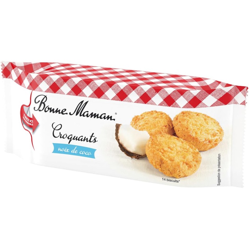 Bonne Maman Croquants noix de coco (150g) - Pastry with