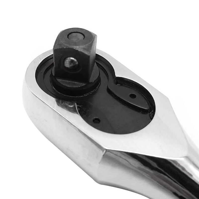 1/4-Inch Square Drive 45 Tooth Reversible Soft Grip Ratchets Wrench