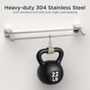 FORIOUS Double Towel Bar, 24 Inch Dual Towel Racks for
