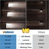 VOLISUN Solar Stair Lights 16 Pack, Solar Step Lights Waterproof