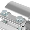 2.75 Inch 2.75" Butt Joint Exhaust Band Clamp Sleeve Stainless