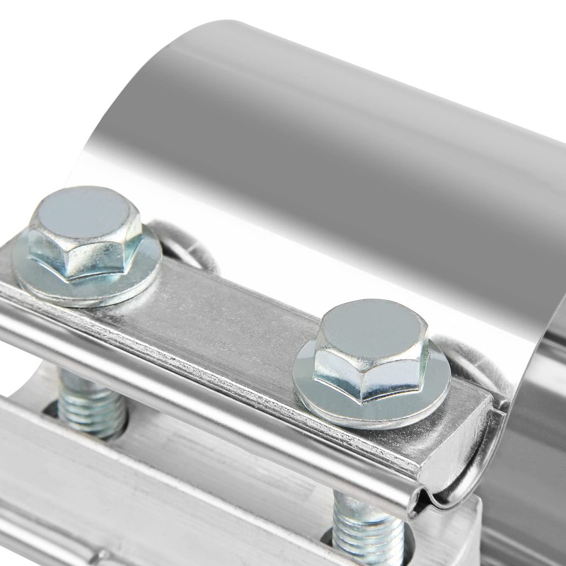 2.75 Inch 2.75" Butt Joint Exhaust Band Clamp Sleeve Stainless