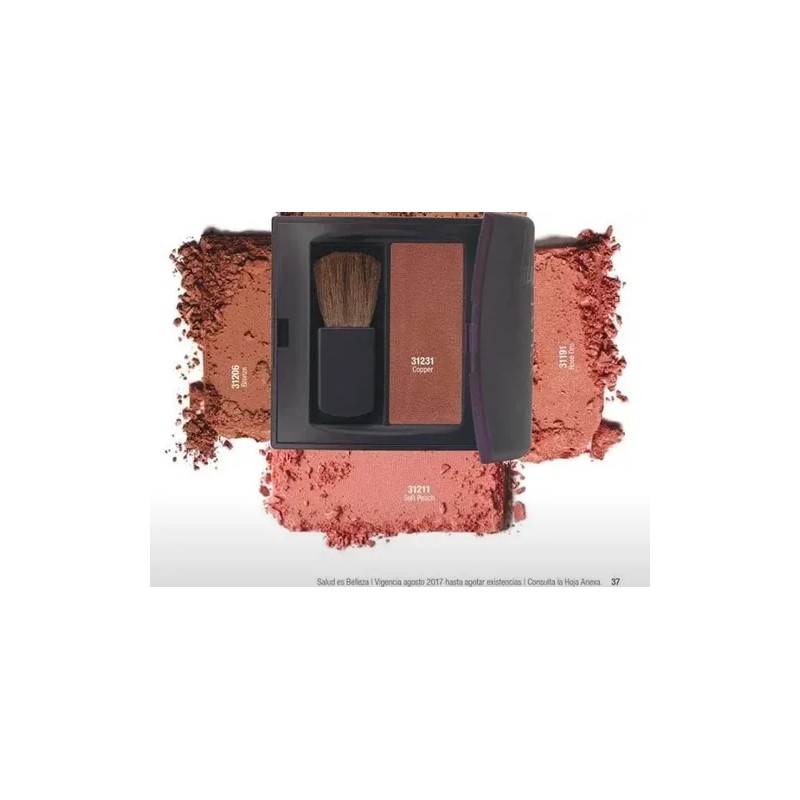 Rubor En Polvo Jafra Elige Tu Favorito 3.8g Bronze