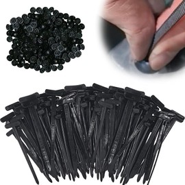 CWENDANER Universal Nylon Kabelbinder Schnalle (50/80/100/120/150/200 Stück) Robuste Schnell selbstsichernde Nylon fixierung für Industrie, Auto Haushalt (100)