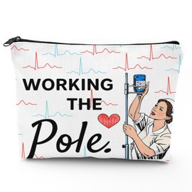 FJTP Nurse Gifts-Nurse Makeup Bag,Nurse Cosmetic Bag Nursing Bags for Nurses,Nursing Gift for Bulk,Nurse Graduation Gift,Nurse Accessories for Work,Nurse Zipper Bag Pouch