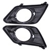 ApplianPar 2Pcs Front Driver and Passenger Side Fog Light Bezel