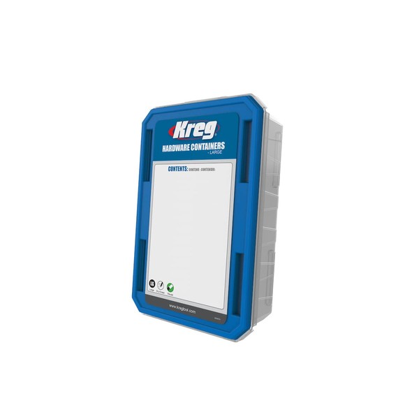 Kreg Hardware Container Large (Case of 4)