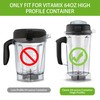 2-Pack Lid Plug Replacement for Vitamix 64oz High Profile Container