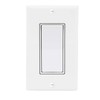 Maxxima 3 Way Decorative Wall Light Switch On/Off White 15A,