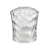 Aspen Creative 23530-63-1, Clear Hammered Glass Shade for Lighting Fixture/Vanity