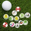Golf Ball Markers and Hat Clip Magnetic Value Set for