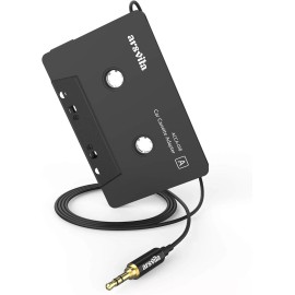 arsvita Car Audio Cassette to Aux Adapter 3.5 MM Auxillary Cable Tape Adapter