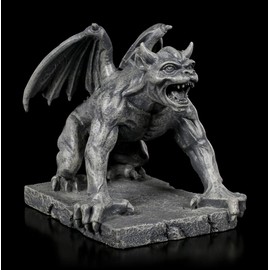 Figuren Shop GmbH Gothic Gargoyle Figurine - Conall | Fantasy Figurine, Hand Painted