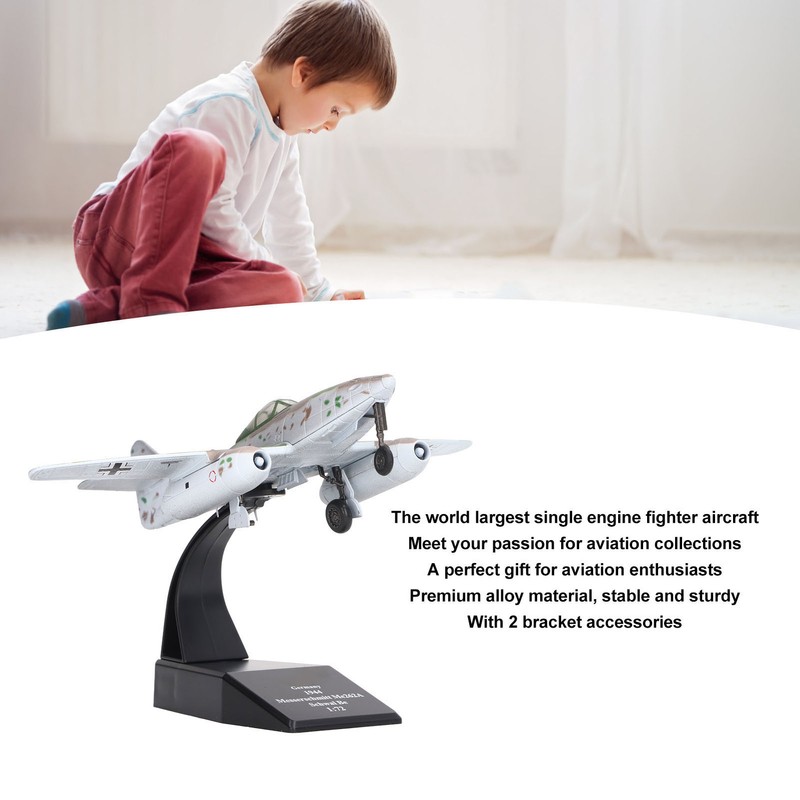 1:72 Scale Me 262 Fighter Planes Model High Stimulation Alloy