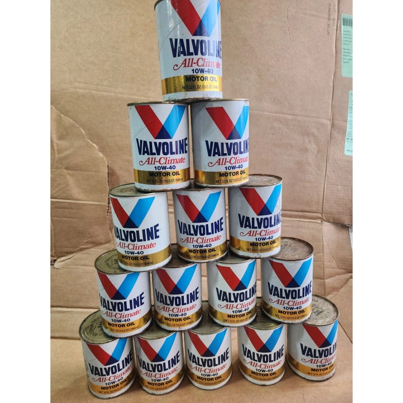 Valvoline Vintage Valvoline All Climate Motor Oil Can Full 1Q
