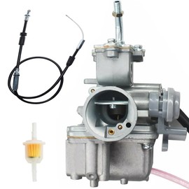 YJGZSVK Carburetor For Yamaha Raptor 50 YFM50 YFM50R 2005-2008 80 YFM80R Moto 4 YFM80 Badger 80 YFM80 Grizzly 80 YFM80G Throttle Cable