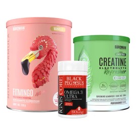 Birdman Fitmingo 510g  Creatina Refresher  Omega 3 1300mg                                                                                             