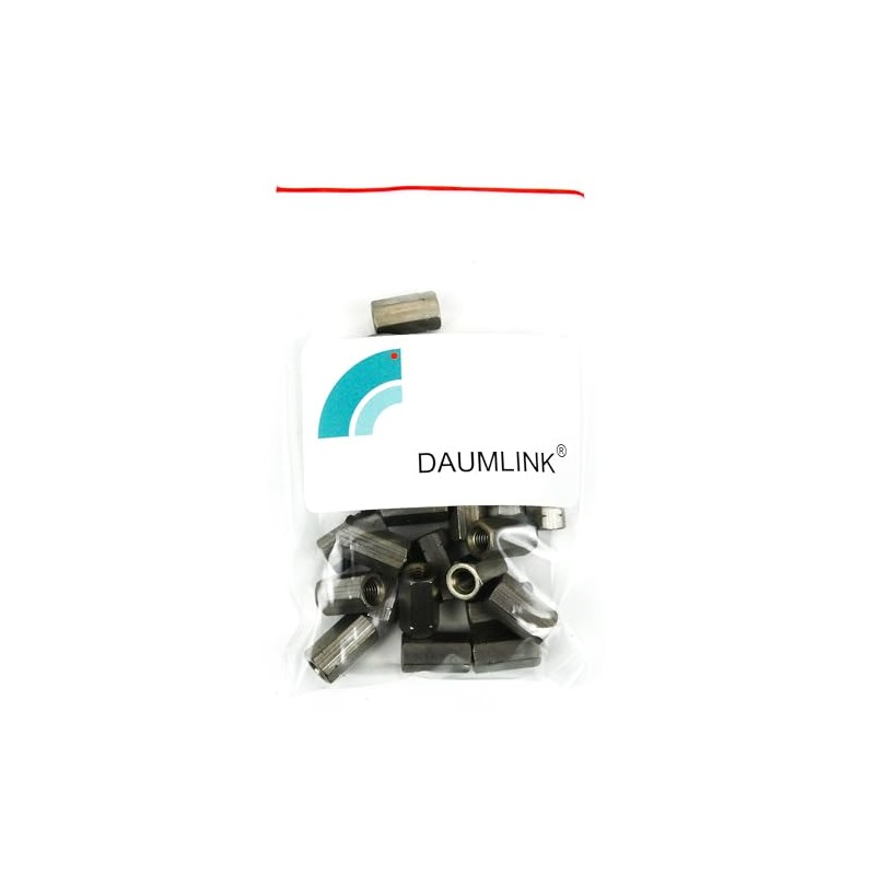 DAUMLINK® Extension nut, 3D high DIN 6334, material V2A stainless