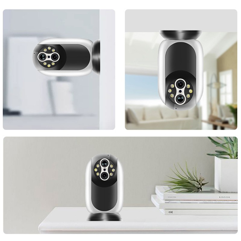 WiFi Camera Dual Lens 15X Zooming Full Color Night Vision