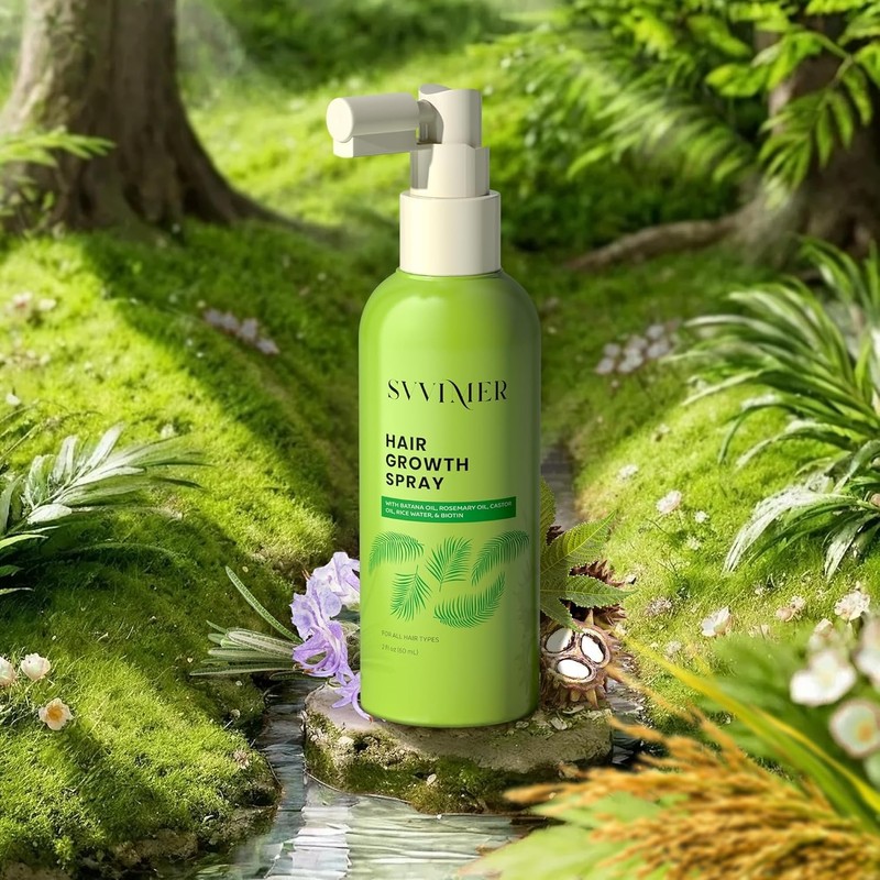 Svvimer Hair Growth Serum Spray - with Rosemary Batana Oil
