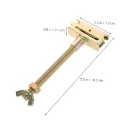 PACKOVE Track Wing Nut Spare Tire Mount Nut Fastening for Secure Spare Tire Storage Utility Trailers Compact Design Prevents Shifting Compatible Various Applications