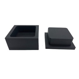 YEICXOH Pre Press Mould Pre-Press Mould for Solvent-Free DIY Extraction and Pre-Press Mould & Press Mould (2.5 x 2.5 Black)