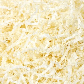 1 LB Crinkle Cut Paper Shred Filler Beige Paper Stuffing Baskets Filler for Wedding Birthday Decorative Craft Box Bags Wrapping Supplies