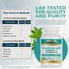 Nature's Lab Gold Plant-Based Omega-3-60 Liquid Capsules