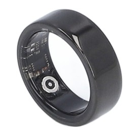 Dpofirs Fashionable and Durable Smart Health Ring, App Health Tracker and IP68 Waterproof, Perfect Gift Choice for Men and Women, (Inner Diameter 19.9 mm)