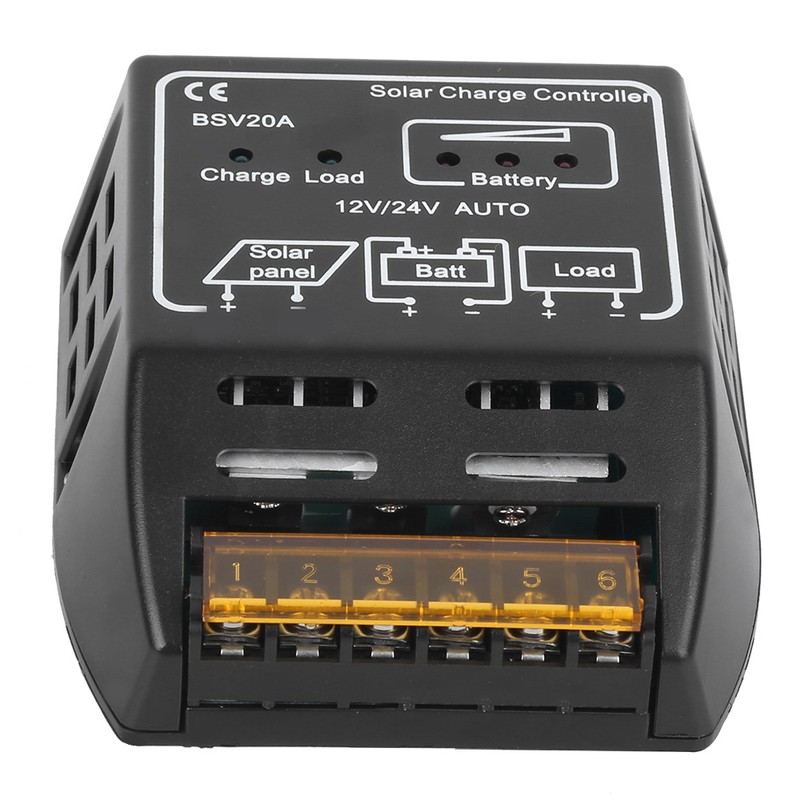 20A DC12V Solar Charge Controller Cells Panel Battery Charging Regulators