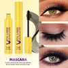 Awxfoo Bubble Mascara - Colossal Bubble Mascara, Waterproof, Smudge-Proof, Clump-Proof,