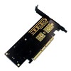 Dual M.2 SSD NVME (m Key) or SATA (b Key)