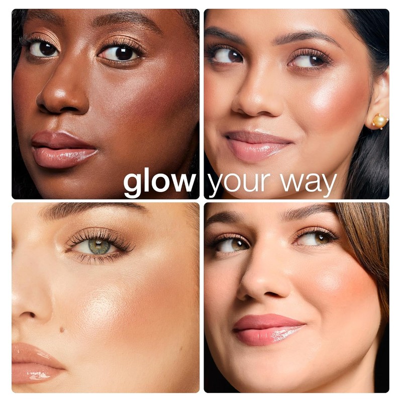 Tarte glow wardrobe highlighting eye and cheek palette - Highlighter