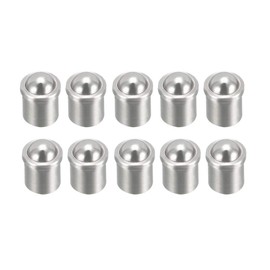 sourcing map Door Cabinet Closet Drawer 6mm Dia Stainless Steel Ball Catch Latch Catcher 10Pcs