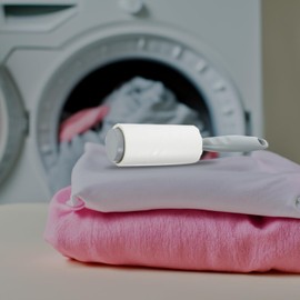 Puranex Extra Sticky Lint Roller with Upgraded Non-Slip Handle, Easy Tear Sheets, 150 Sheets (5-Pack), Removes Pet Hair, Lint, Dust, and Debris