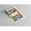 Vintage French Wine Map Poster - Vins d'Alsace - Les