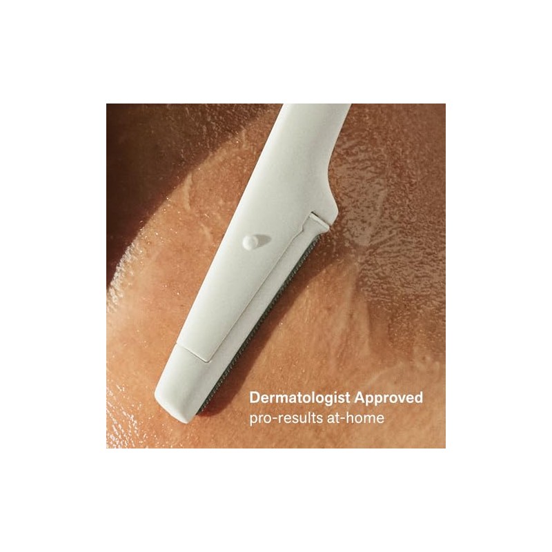 Nimbi Dermaplaner Razor, Precision Eyebrow Shaper, Facial Hair Removal &