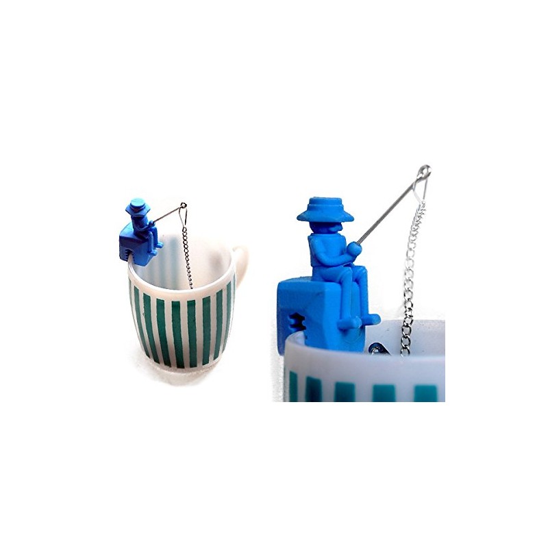 Dulton 46738BL TEA INFUSER T.FISHERMAN BL Ball Tea Infuser Tea