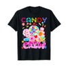 Candy Land Candy Crew Decorations Sweetie Candy Squad Party T-Shirt
