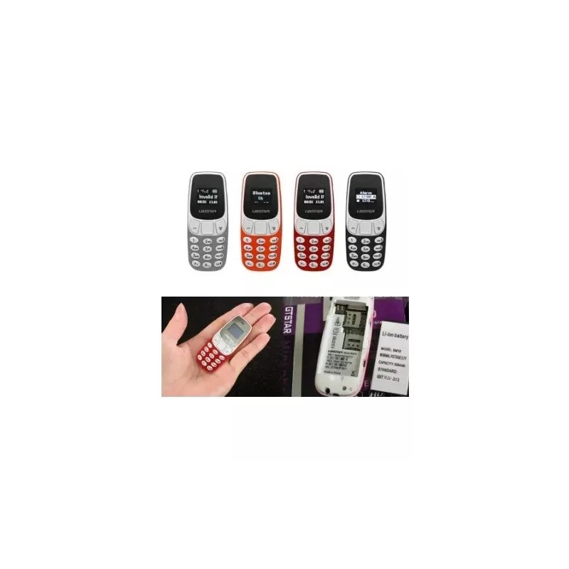 L8star Mini Celular Bluethooth Dual Simm Portátil Mini